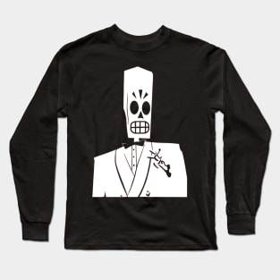 Grim Fandango Manny Calavera Long Sleeve T-Shirt